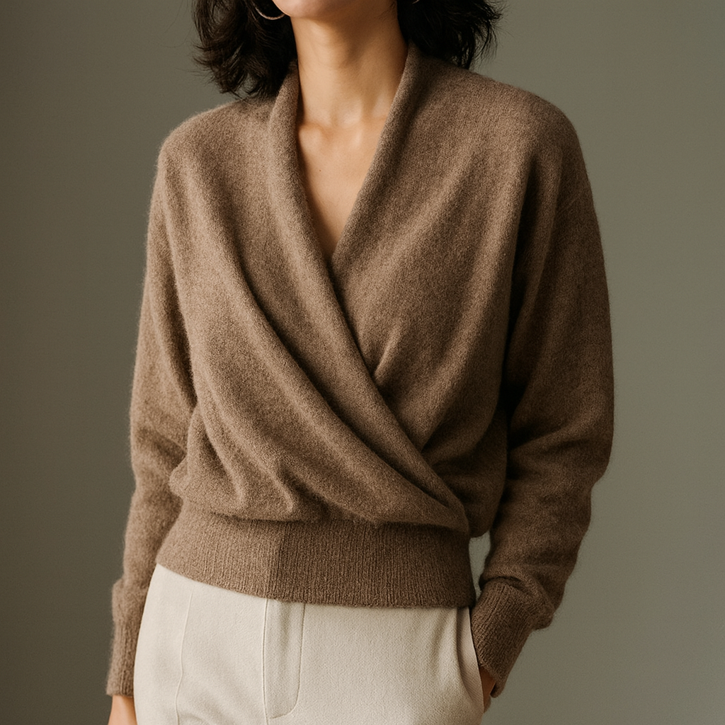 Emma Soft Wrap Sweater
