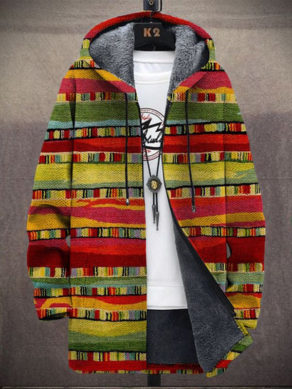 Evelyn Artistic Hoodie Coat