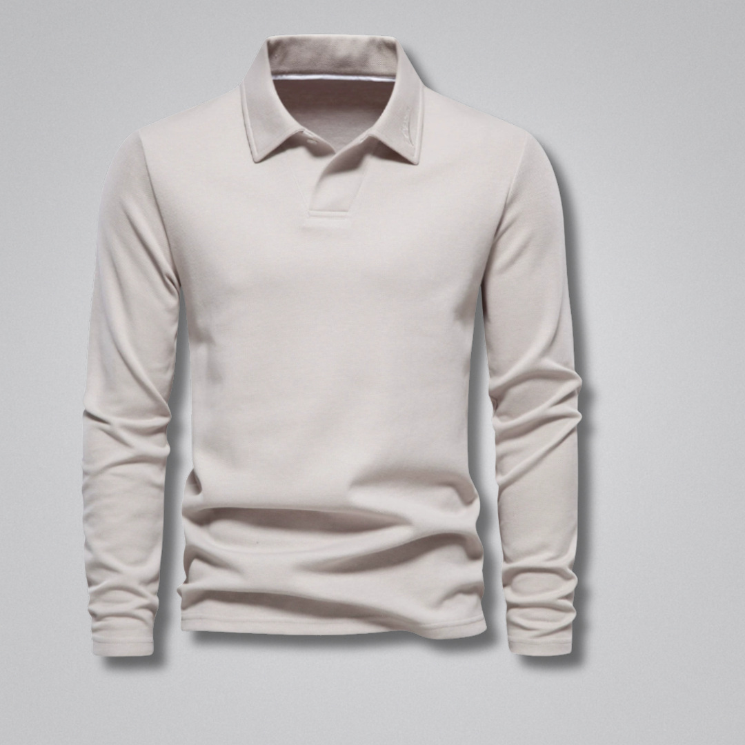 Grant Long-Sleeve Polo