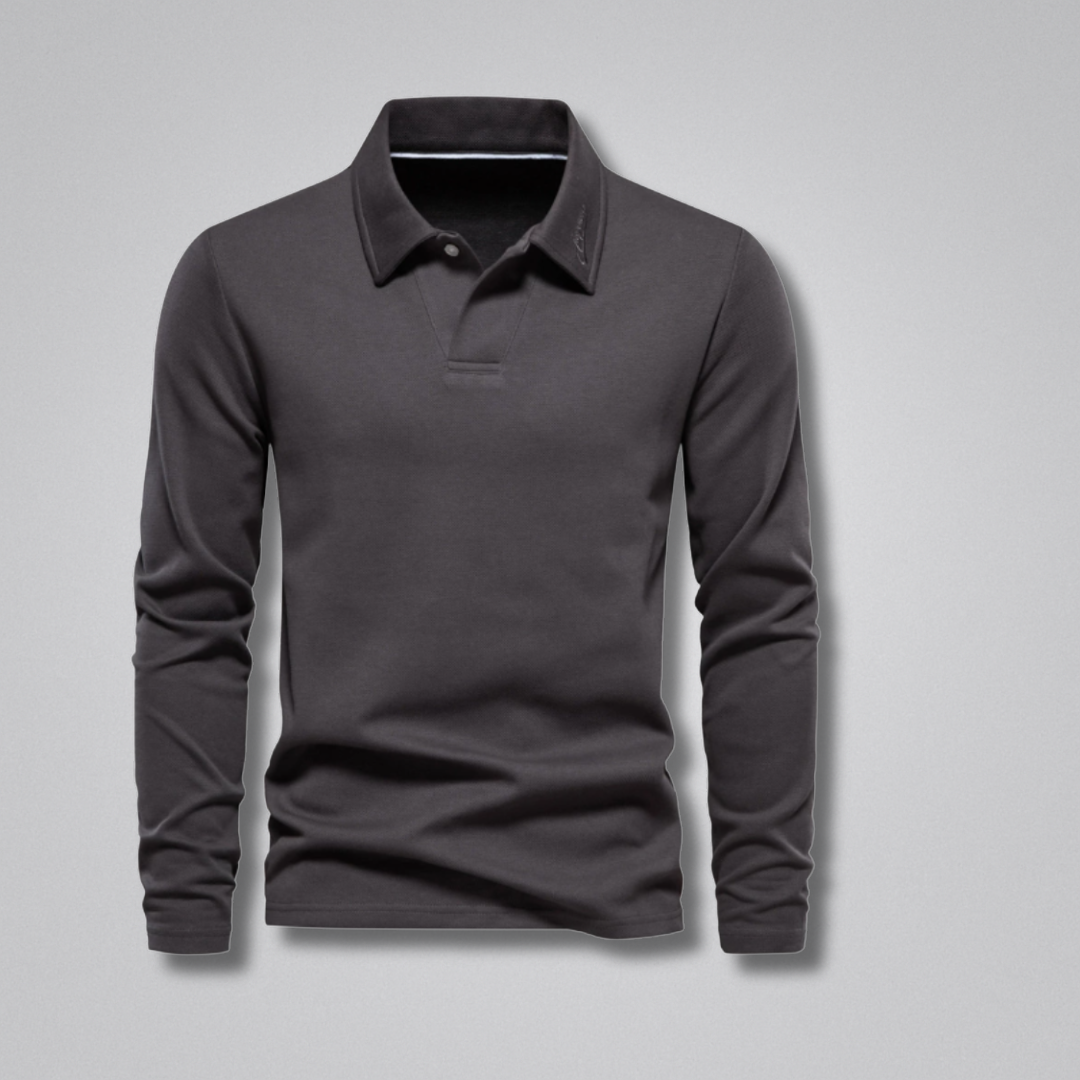 Grant Long-Sleeve Polo