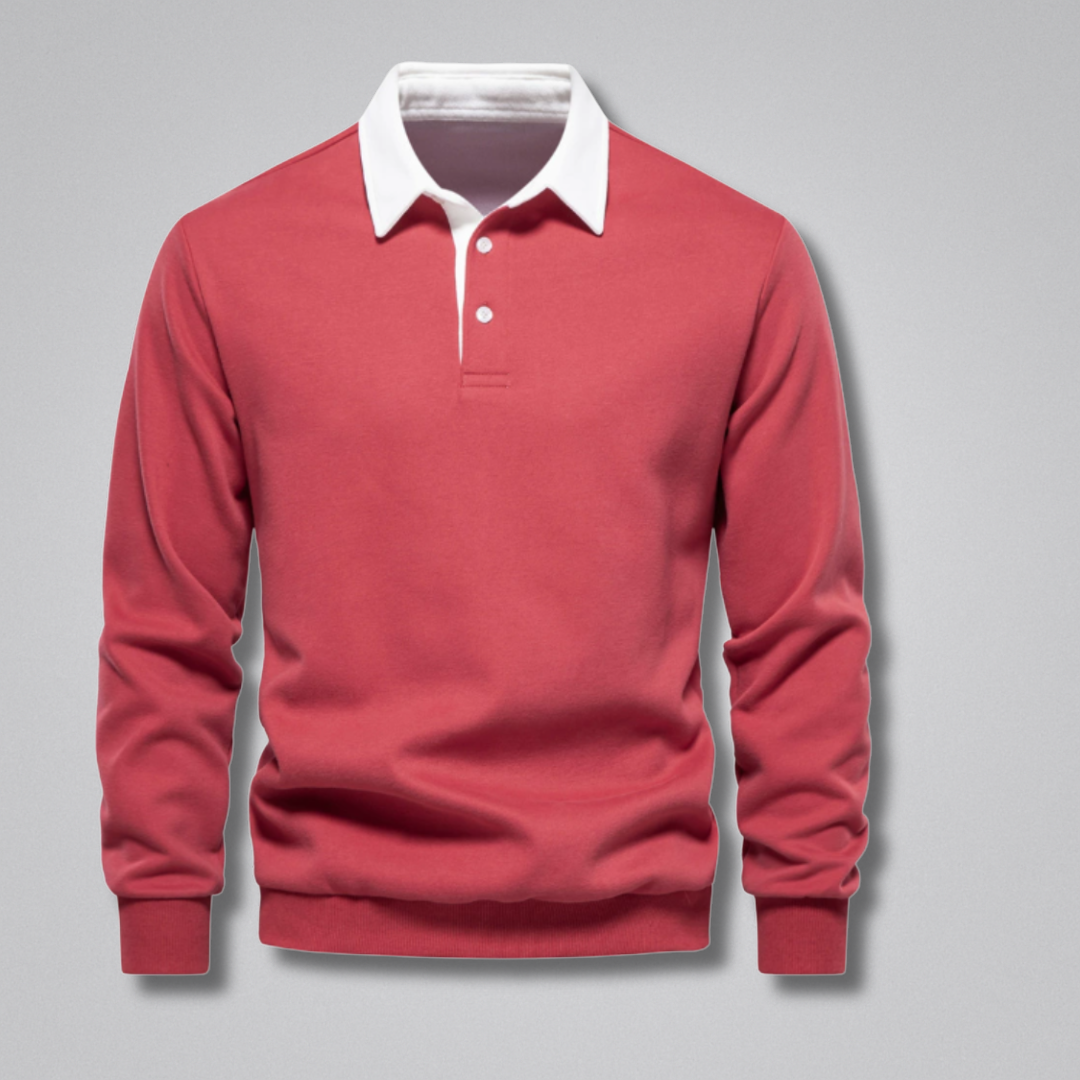 Ellis Long-Sleeve Polo