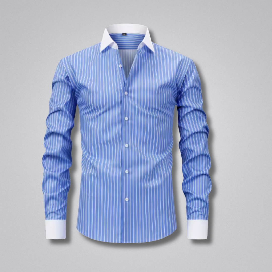 Alexander Striped Button-Up Shirt