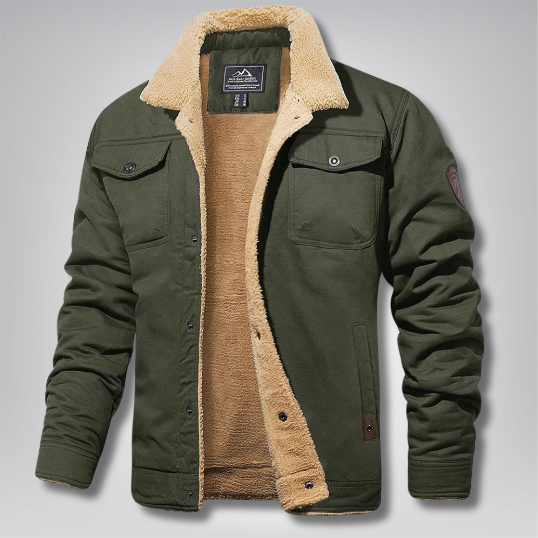 Caleb Sherpa Lined Jacket