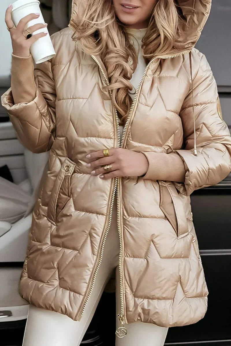 Sophia Quilted Winter Coat