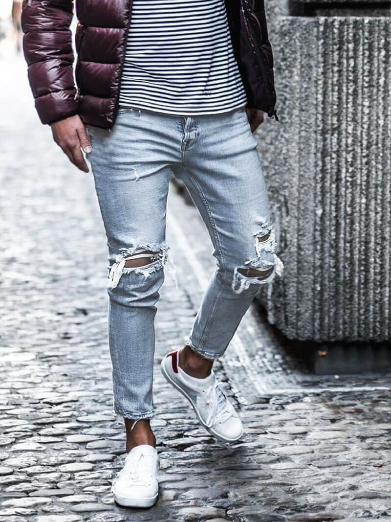 Velovia Distressed Jeans