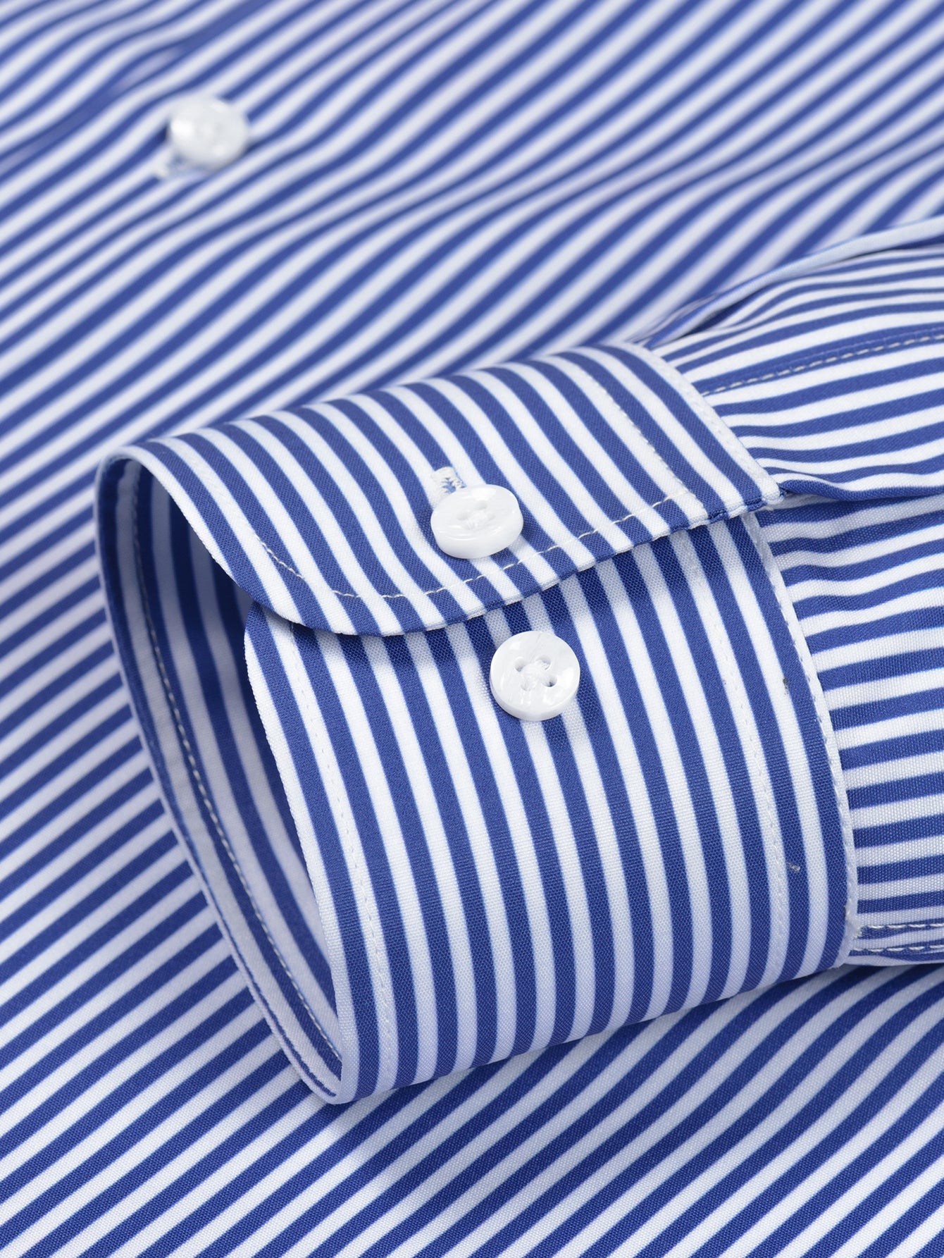 James Striped Button-Up Shirt
