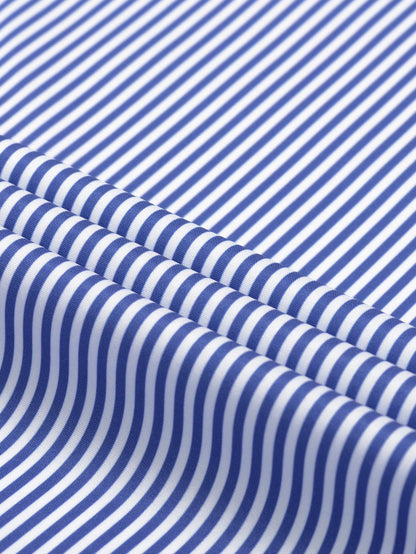 James Striped Button-Up Shirt