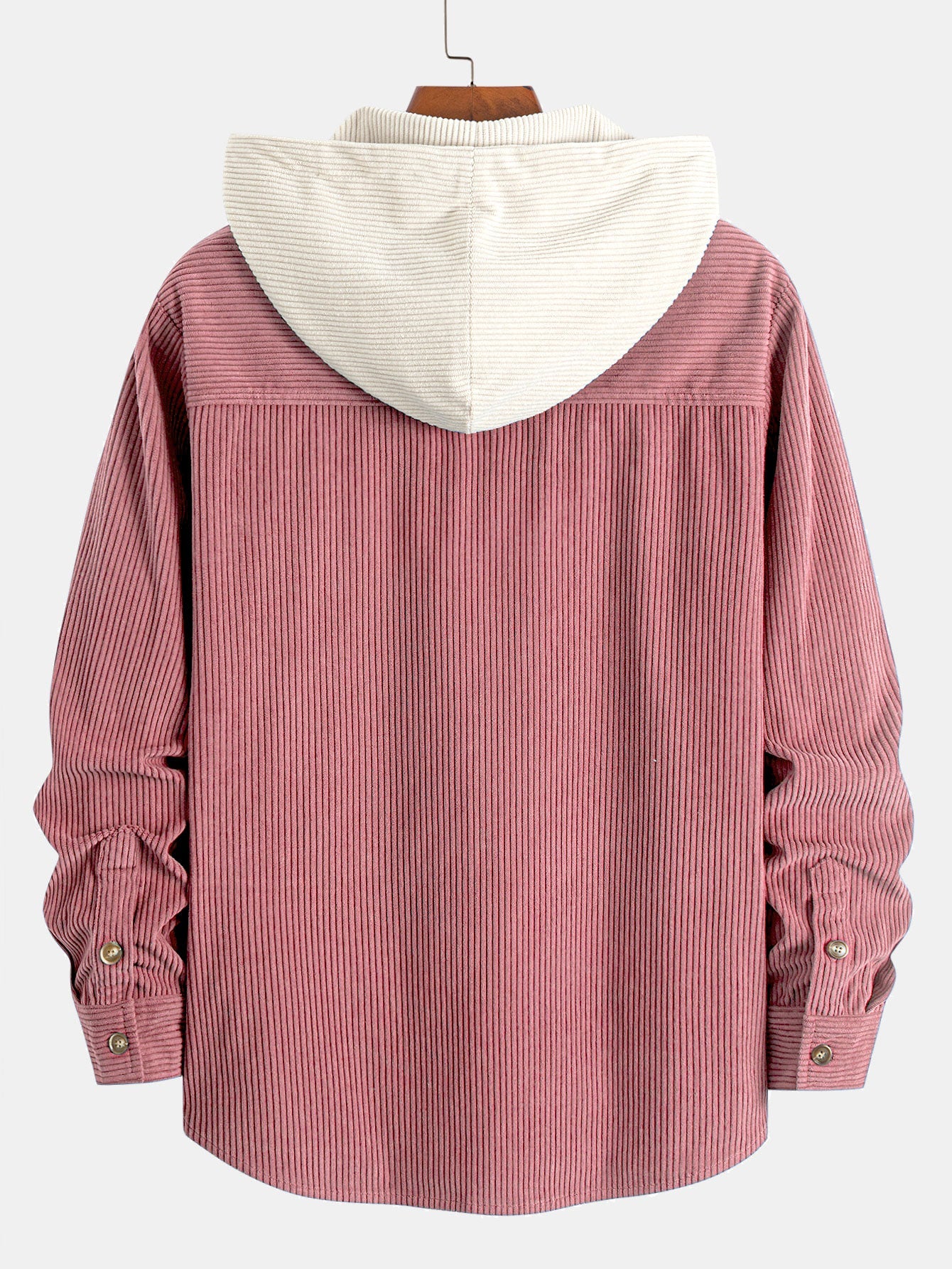 Landon Hooded Corduroy Jacket