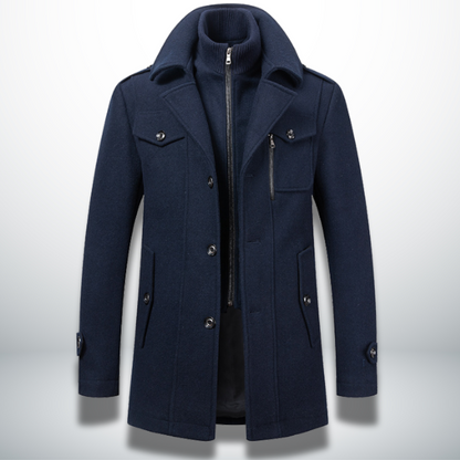 Charles Classic Wool Coat