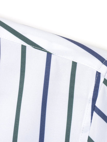 Callum Striped Button-Up Shirt
