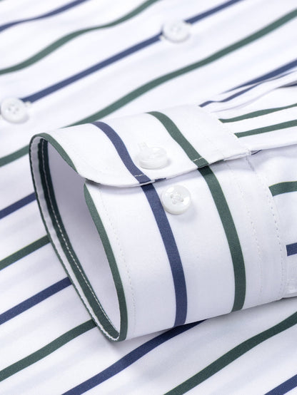 Callum Striped Button-Up Shirt