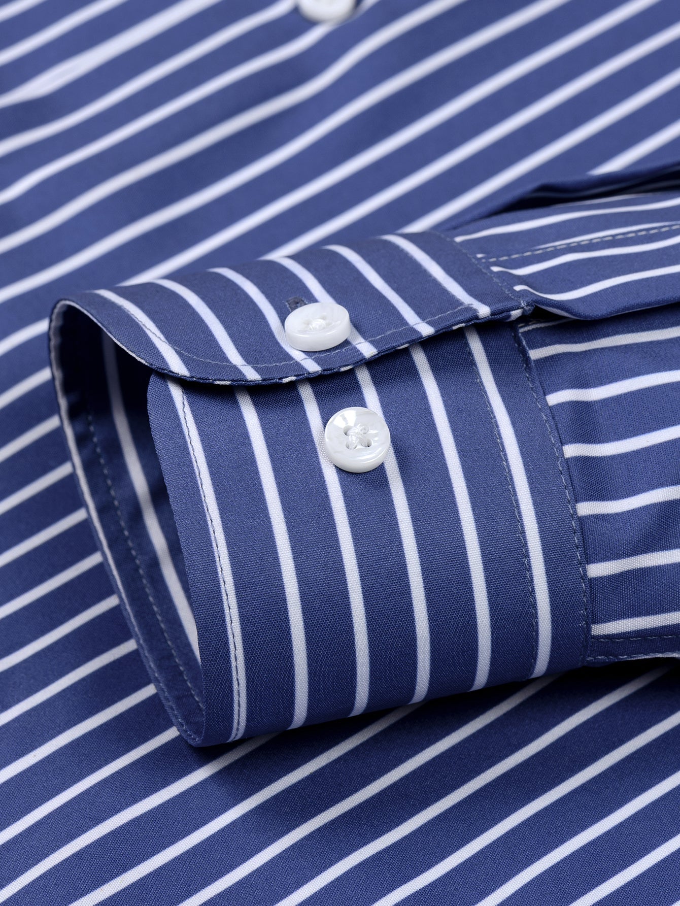 Ewan Striped Button-Up Shirt