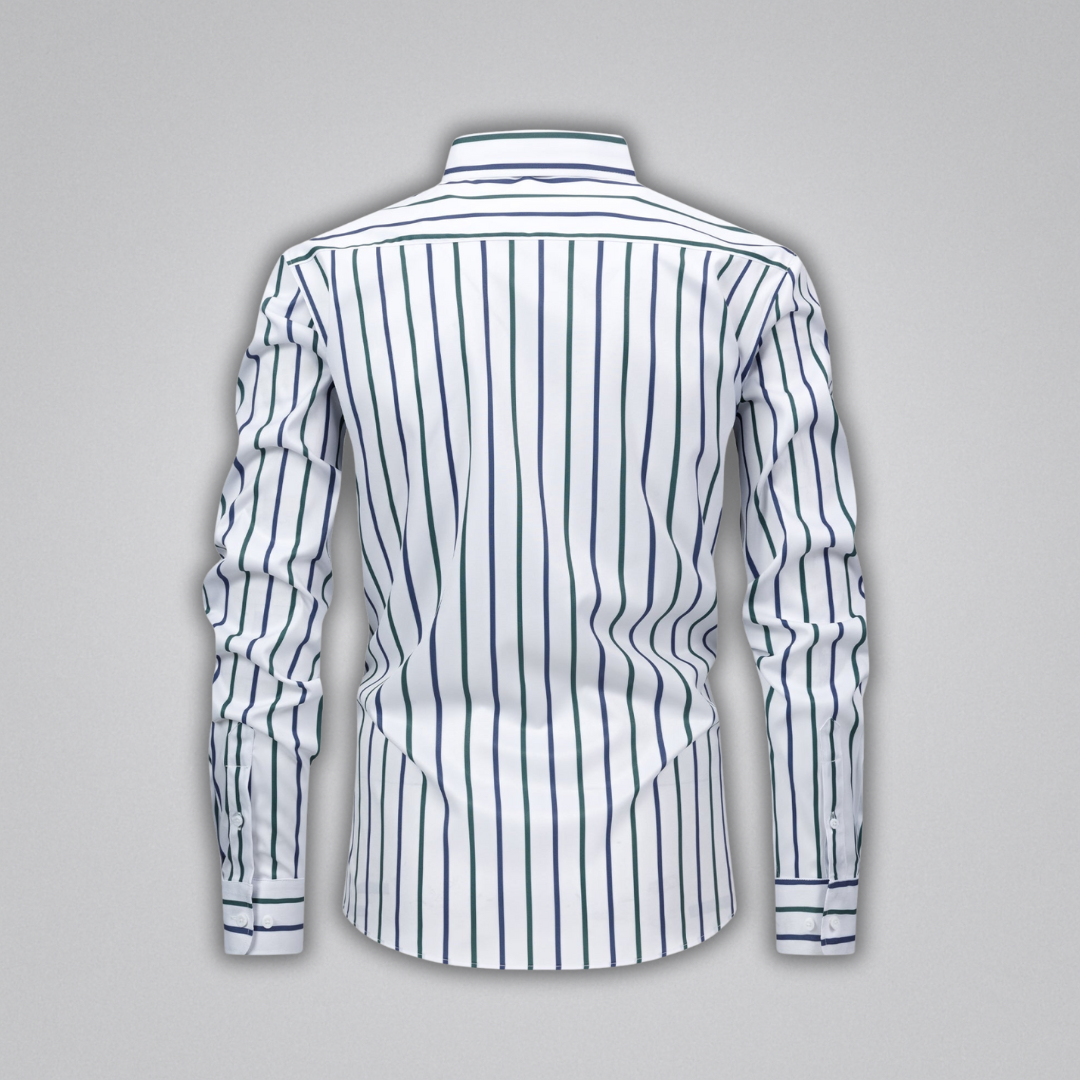 Callum Striped Button-Up Shirt