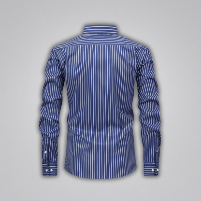 Ewan Striped Button-Up Shirt