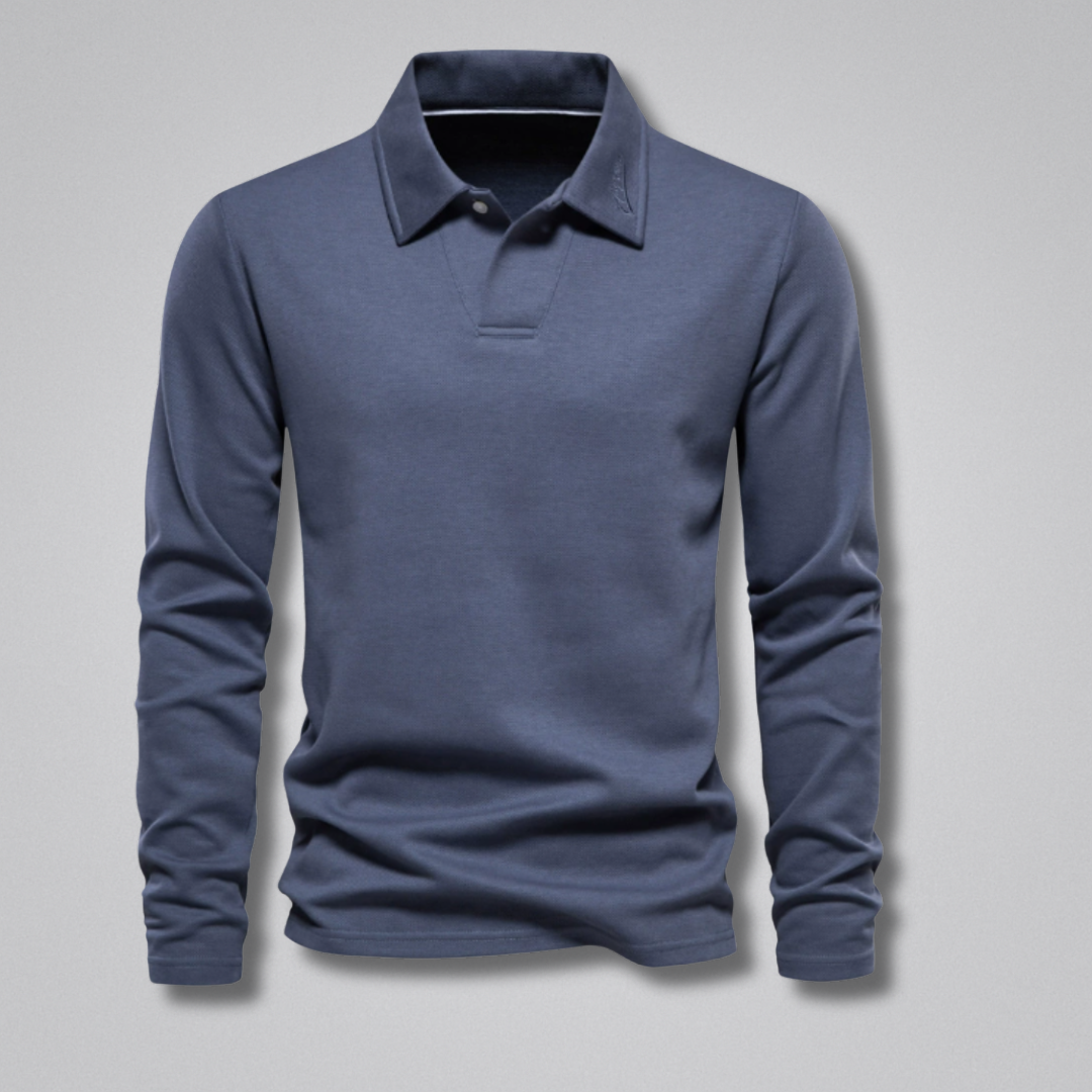 Grant Long-Sleeve Polo