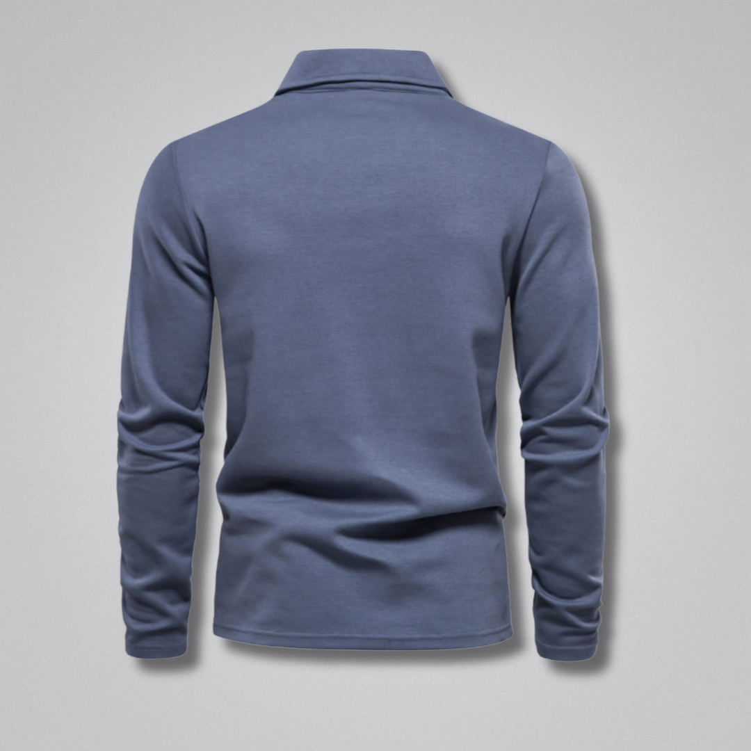 Grant Long-Sleeve Polo