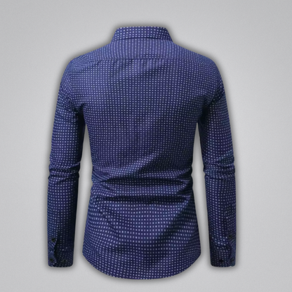 Adrian Patterned Button-Up Shirt