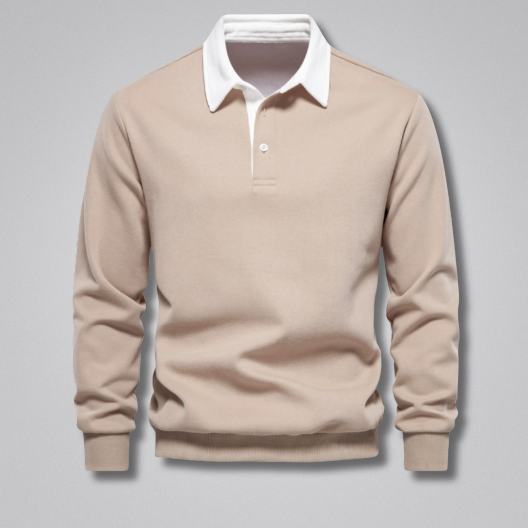 Ellis Long-Sleeve Polo