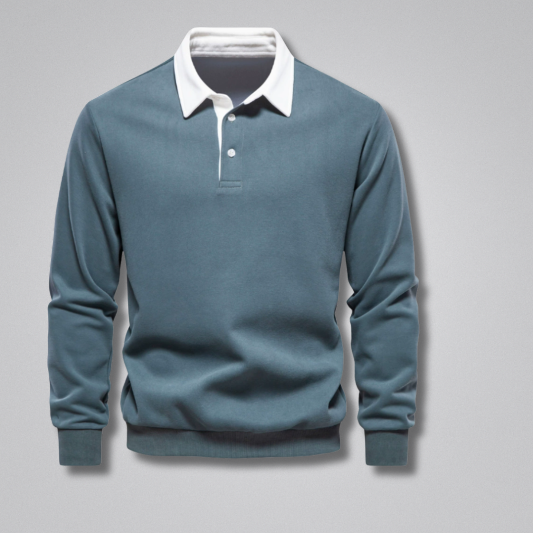 Ellis Long-Sleeve Polo