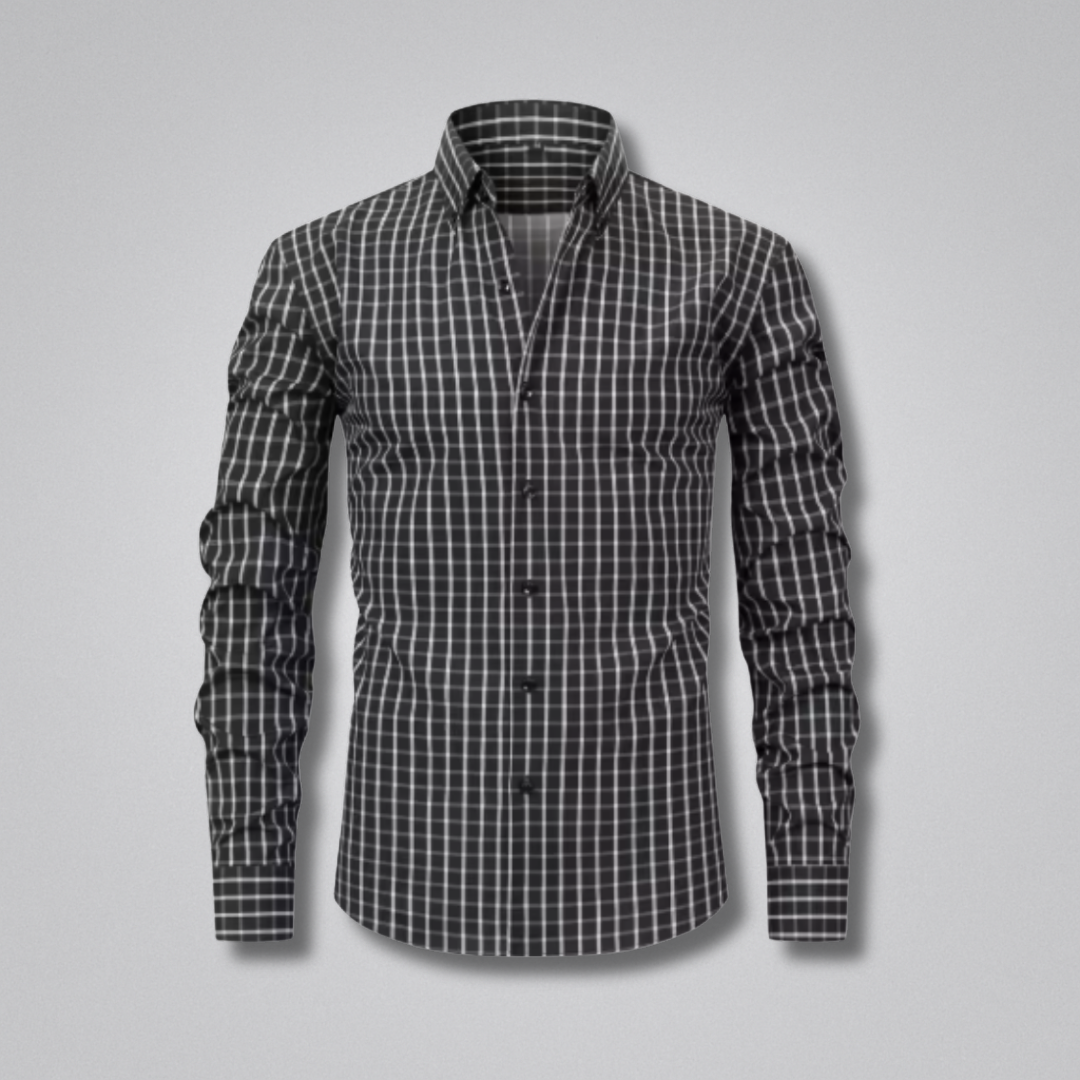 Nathan Checked Button-Up Shirt