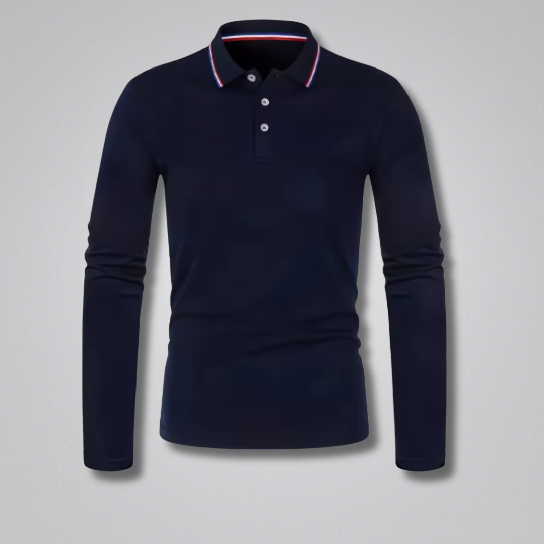 Rowan Long-Sleeve Polo