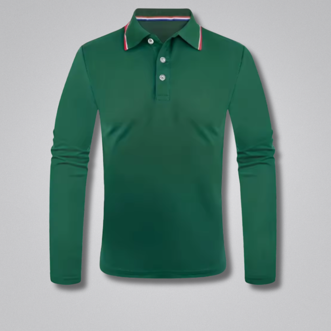 Rowan Long-Sleeve Polo