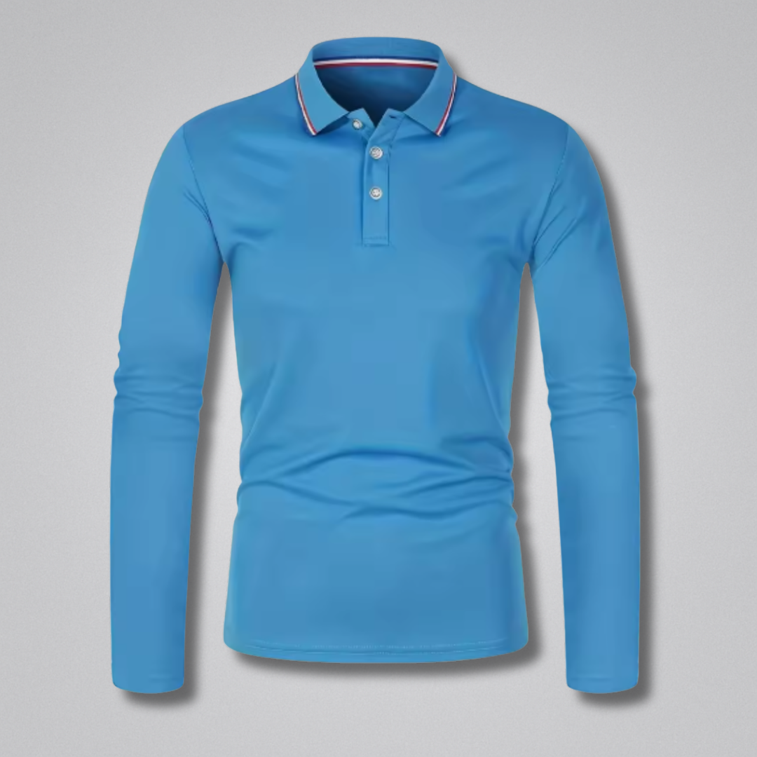 Rowan Long-Sleeve Polo