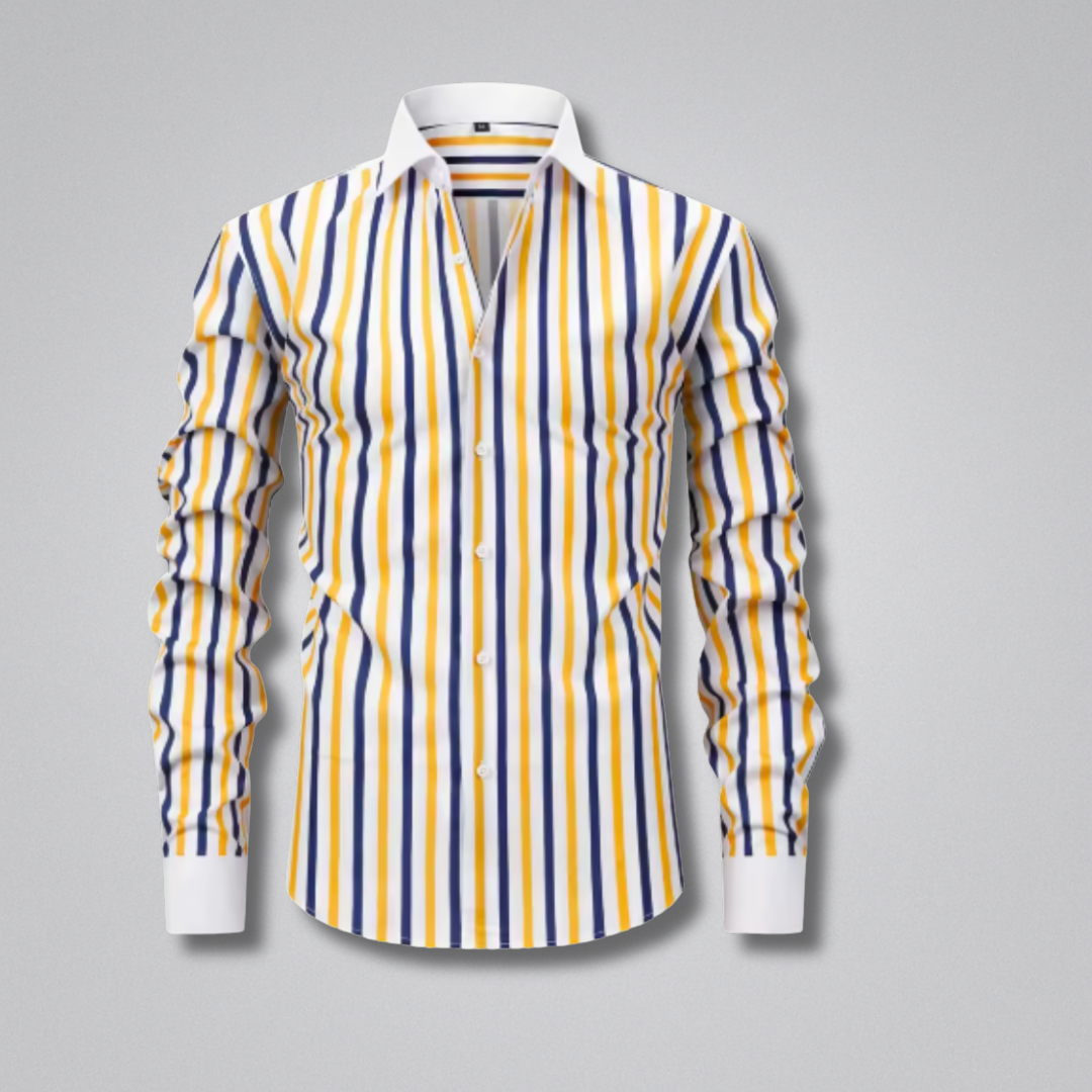 Alexander Striped Button-Up Shirt