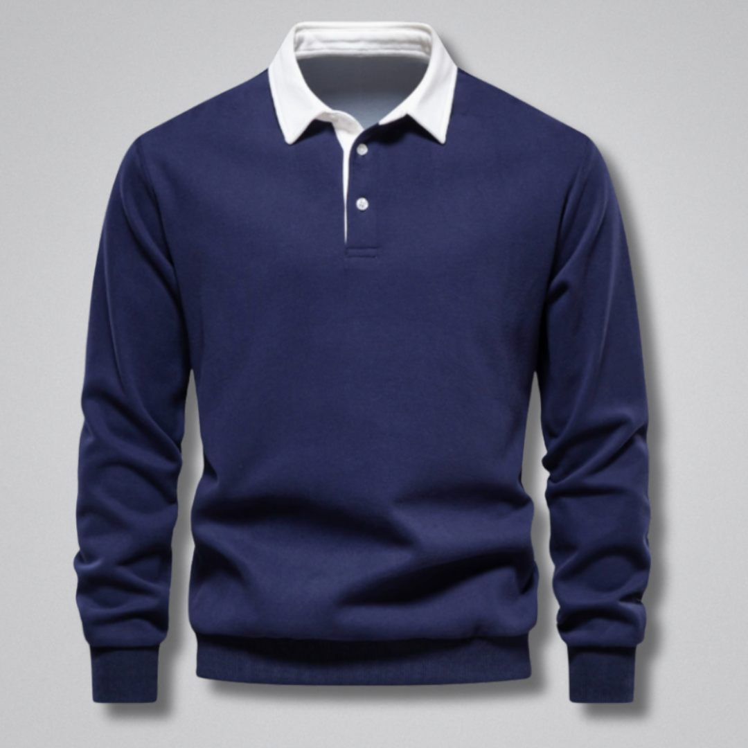 Ellis Long-Sleeve Polo
