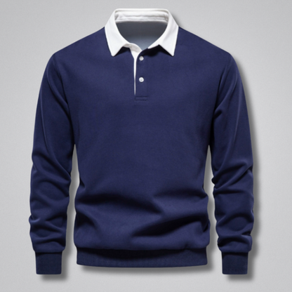 Ellis Long-Sleeve Polo