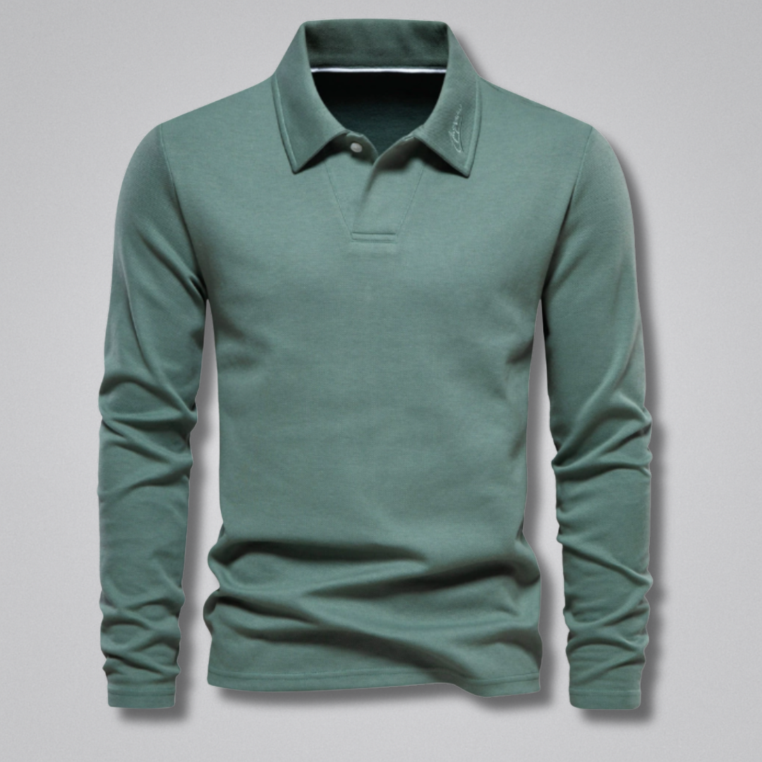 Grant Long-Sleeve Polo