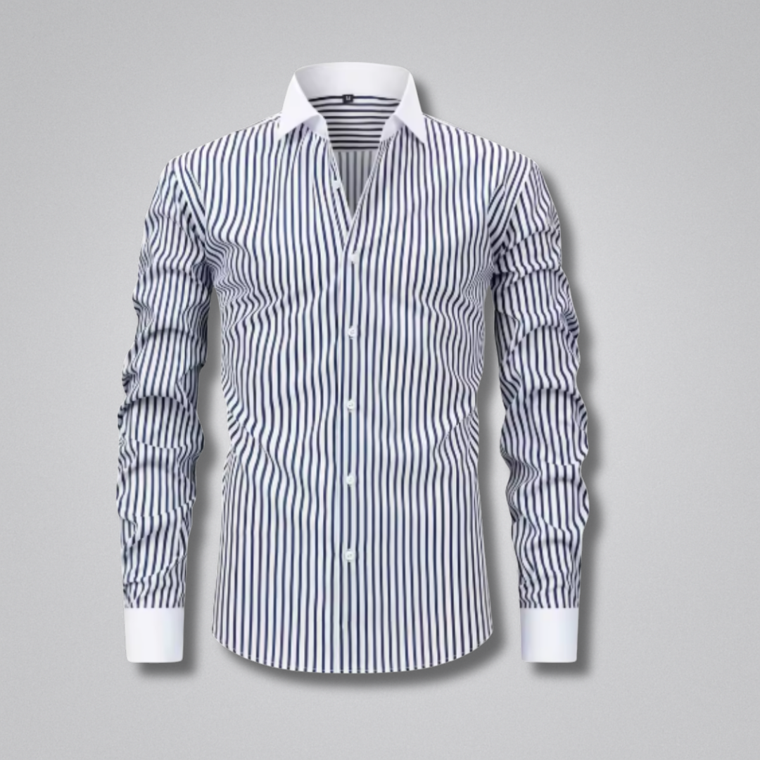 Alexander Striped Button-Up Shirt