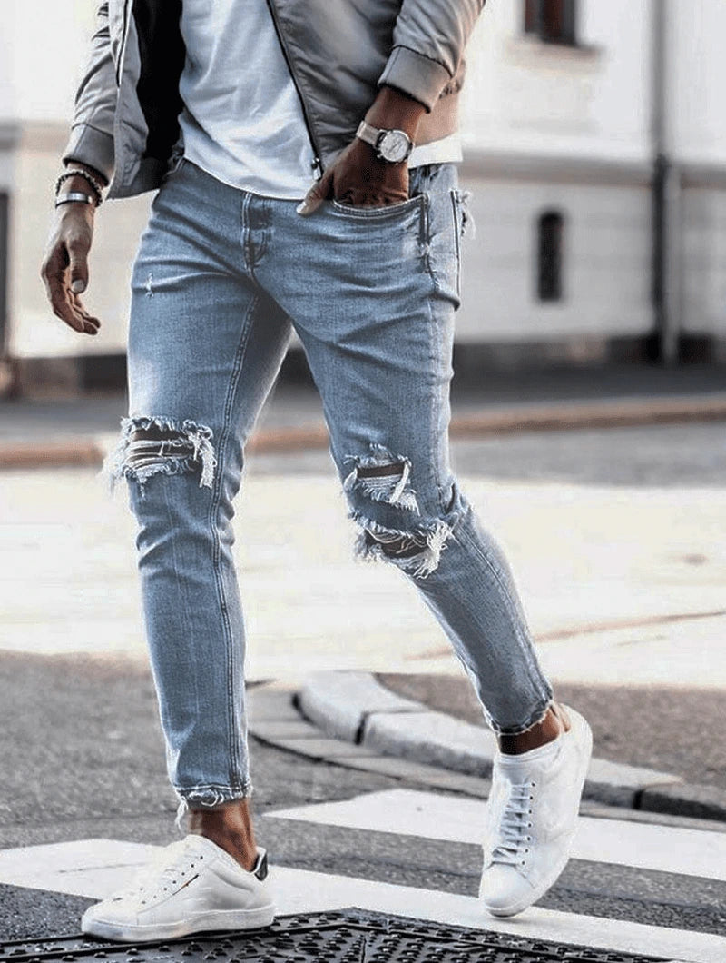 Velovia Distressed Jeans