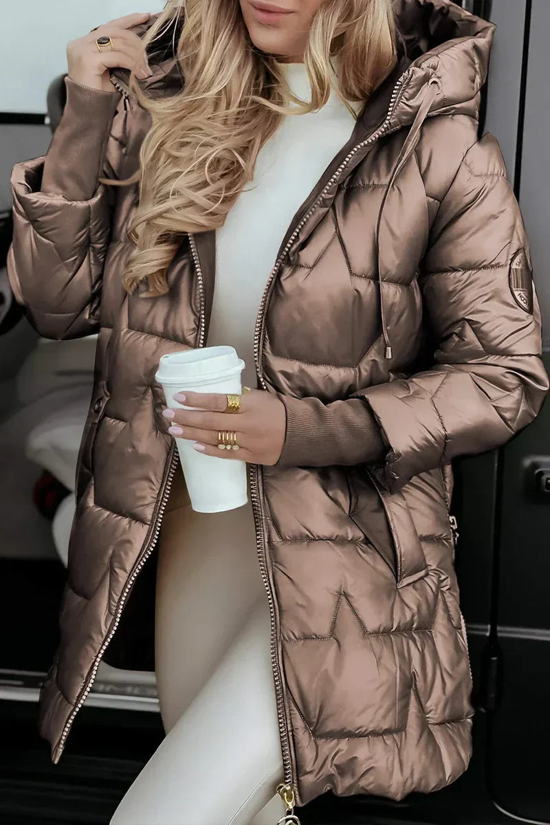 Sophia Quilted Winter Coat