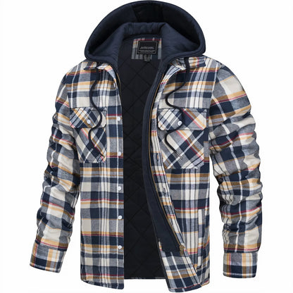 Ethan Quilted Plaid Jacket
