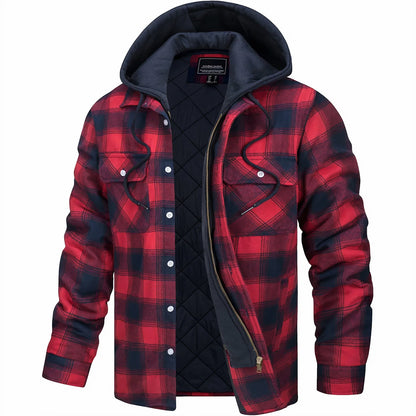 Ethan Quilted Plaid Jacket