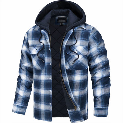 Ethan Quilted Plaid Jacket