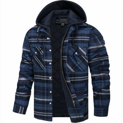 Ethan Quilted Plaid Jacket